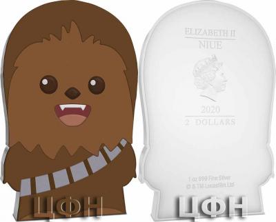 «CHEWBACCA Star Wars Chibi 1 Oz Silver Coin 2$ Niue 2020» (2).jpg