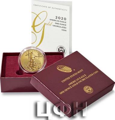«American Eagle 2020 One Ounce Gold Uncirculated Coin» 3.jpg