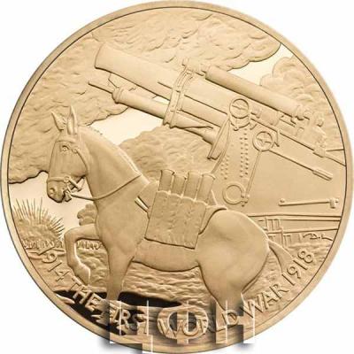 «5 Pounds - Elizabeth II Animals at War; Gold Proof» (1).jpg