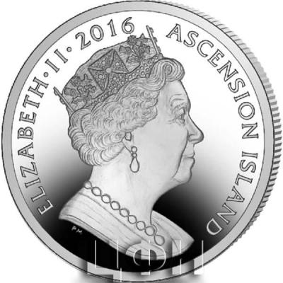 Остров Вознесения 1 крона 2016 год (аверс).jpg