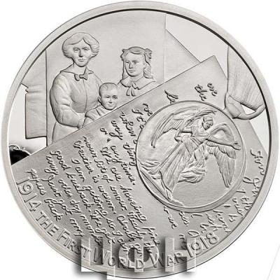 «5 Pounds - Elizabeth II Widows Left Behind; Silver Proof».jpg