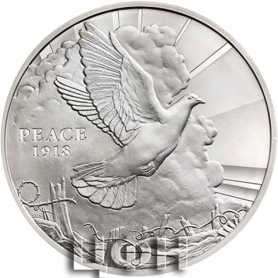 «5 Pounds - Elizabeth II PEACE; Silver Proof».jpg