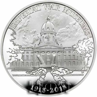 «5 Pounds - Elizabeth II IMPERIAL WAR MUSEUMS; Silver Proof»..jpg