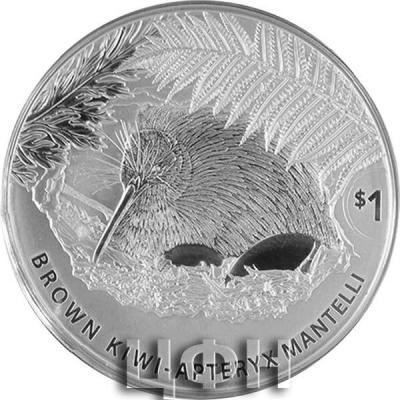 «KIWI 1 Oz Silver Coin 1$ New Zealand 2021» 2.jpg