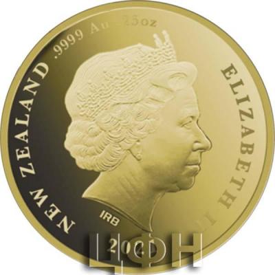 «The brown kiwi in its burrow is captured in fine detail with this gold proof coin» 6.jpg