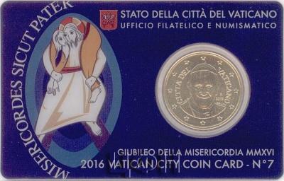 «Ламинированная монетная карта № 7, содержит монету в 50 центов 2016 года» 1.jpg