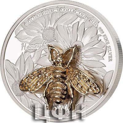 «1 Oz Silver Coins 2$ Samoa 2021 - Honeybee».jpg