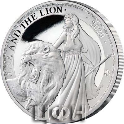 «2020 Una and the Lion 1oz Silver Proof Coin».jpg