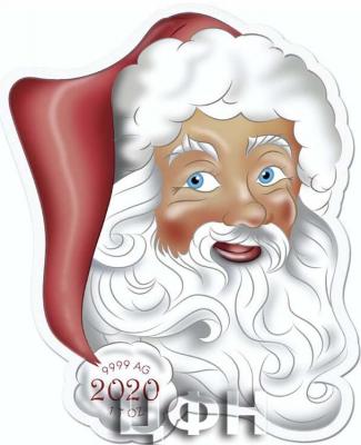 «HOLIDAY SANTA 1 Oz Silver Coin 2$ Solomon Islands 2020» 2.jpg