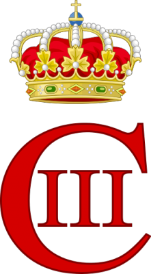 Royal Monogram of Charles III of Spain.png