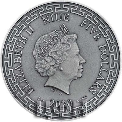 «NINE DRAGONS Chinese Legends 2 Oz Silver Coin 5$ Niue 2020» 1.jpg