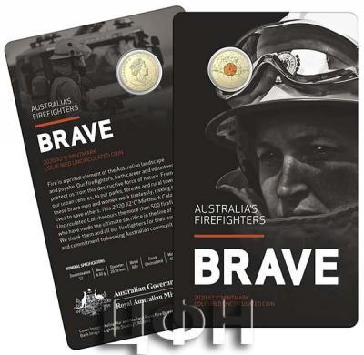 «2020 $2 'C' Mintmark Coloured Unc Coin - Brave - Australia's Firefighters» (2).jpg