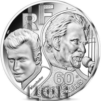 «10 euro - Johnny Hallyday 60 years of memories».jpg