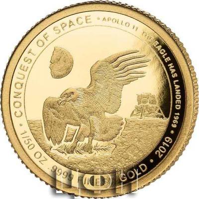 100 Francs Elfenbeinküste Der Adler ist gelandet 2019.jpg