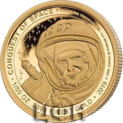 100 Francs Elfenbeinküste Walentina Tereschkowa - 1. Frau im Weltall 2019.jpg