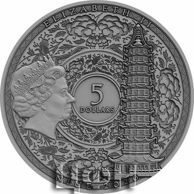 «ZHENG HE Famous Explorers 2 Oz Silver Coin 5$ Niue 2020»..jpg