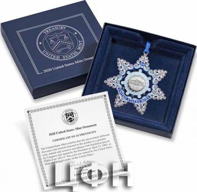 «United States Mint 2020 Ornament» 1.jpg