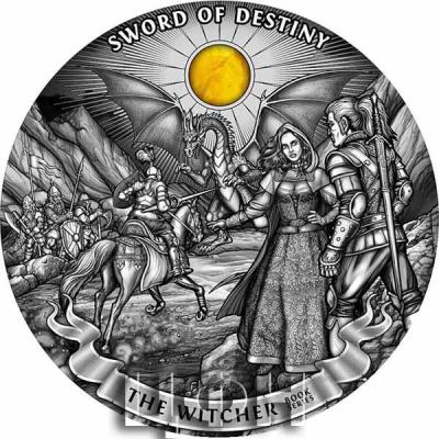 «SWORD OF DESTINY The Witcher 1 Kg Kilo Silver Coin 50$ Niue 2020» 1.jpg