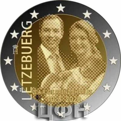 «2020, 2 евро Люксембург, памятная монета - «Рождение наследного принца Шарля Люксембургского».jpg