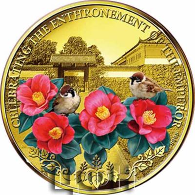 Острова Кука 2020 год 20 долларов цветы шиповника (реверс).jpg