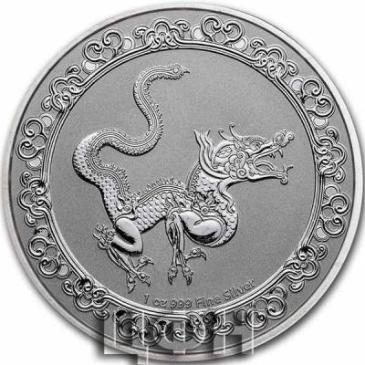 2020 Niue  2 Dollars 2020 – Celestial Animals  Yellow Snake – 1 oz 0.999 silver BU.jpg