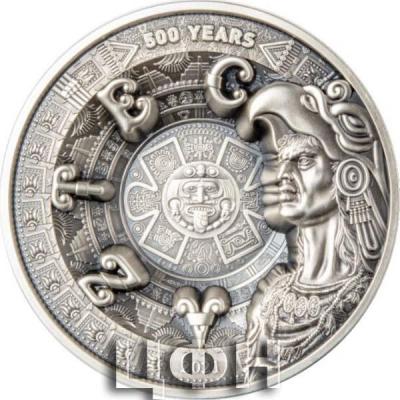 «AZTEC EMPIRE 500th Anniversary Multilayer 1 Kg Kilo Silver Coin 25$ Samoa 2021.».jpg