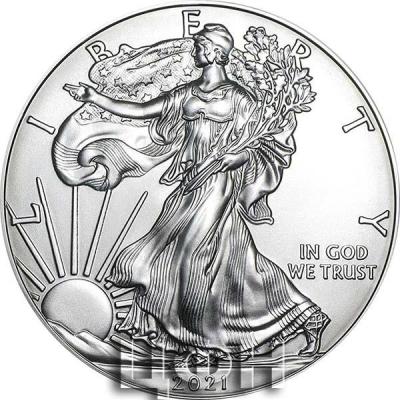 «2021 UNITED STATES OF AMERICA» «Серебряный орел»..jpg