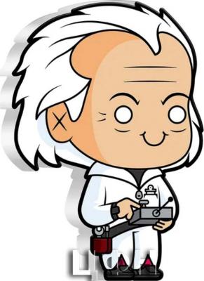 «2020 Back To The Future - Doc Brown 1oz Silver Coin.».jpg