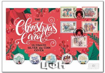 «The Christmas Carol Ultimate Silver 50p Coin Cover».jpg