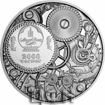 «MECHANICAL BEE Clockwork Evolution 3 Oz Silver Coin 2000 Togrog Mongolia 2020».jpg