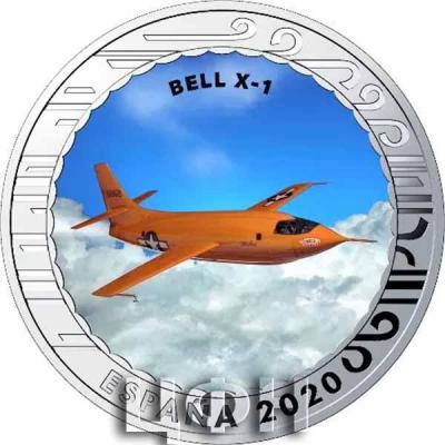 1.5 euro «История авиации» BELL X-1.jpg