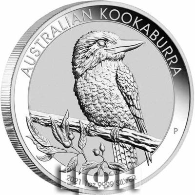«1$ Australi» «2021 Australian Kookaburra 1oz Silver Bullion Coin».jpg