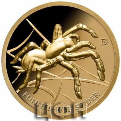 «2021 $1 Gold Prooflike» «FUNNEL-WEB SPIDER».jpg