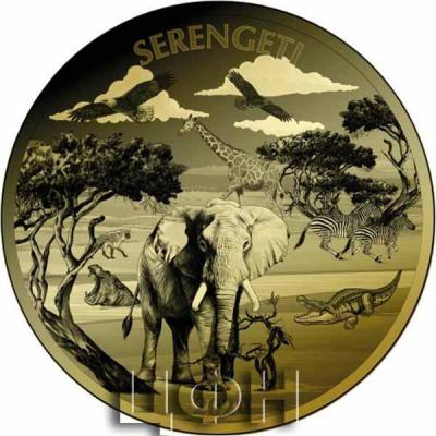 «REPUBLIC OF GHANA», «10 CEDIS» «SERENGETI».jpg