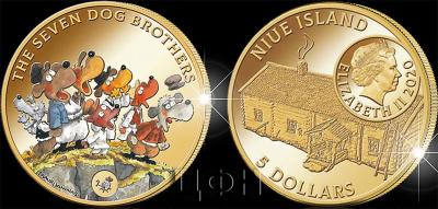 «5 DOLLARS NIUE 2020»  «THE SEVEN DOG BROTHERS».jpg
