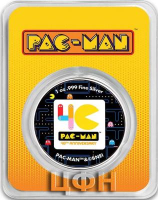 «2020 Niue Colorized 1 oz Silver $2 PAC-MAN™ 40th Anniversary Coin»..jpg