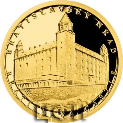 «Zlatá mince Bratislava - Bratislavský hrad proof».jpg