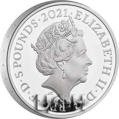 «The Queen's 95th Birthday £5 Piedfort».jpg