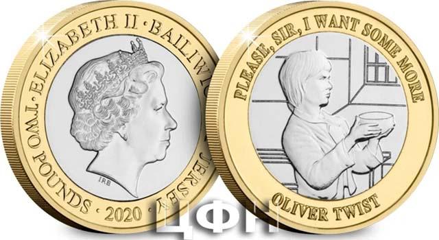 2020 Jersey TWO POUNDS Bi-metal - Oliver Twist «Please Sir, I want some more».jpg
