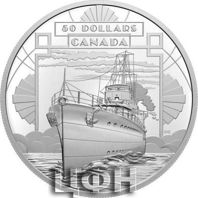 «COMING OF AGE First 100 Years Of Confederation Boat Silver Coin 50$ Canada 2021».jpg