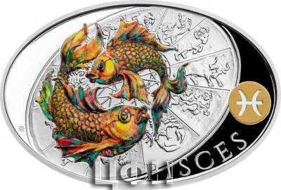 «PISCES Sign Of Zodiac 1 Oz Silver Coin 1$ Niue 2021».jpg