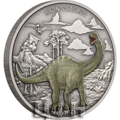 «BRONTOSAURUS – DINOSAURS – 2021 1 OZ FINE SILVER COIN – NIUE – NZ MINT».jpg
