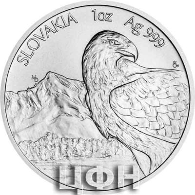 «2021 - STŘÍBRNÁ MINCE OREL 2 NZD - 1 OZ1.».jpg