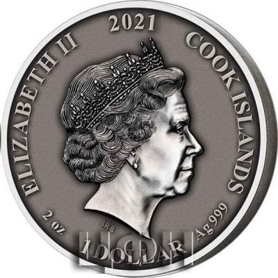 «2 Oz Silver Coin 1$ Cook Islands 2021».jpg