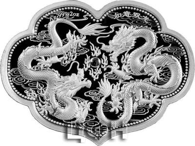 «WISHFUL DOUBLE DRAGON 2 Oz Silver Coin 5$ Samoa 2021.».jpg