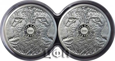 «2020 Silver South Africa Big Five Leopard Proof Set – 2 oz»..jpg