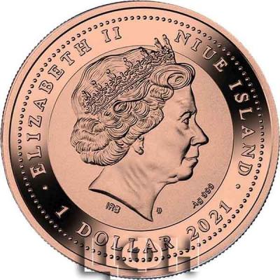 «AMETHYST SCARABAEUS – 2021 $1 PURE SILVER ROSE GOLD PLATED COIN WITH AMETHYST INSERT – MINT OF POLAND – NIUE».jpg