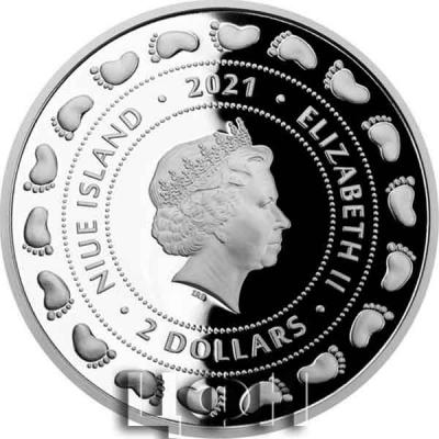 «Stříbrná mince Crystal Coin - Narození dítěte 2021 proof».jpg