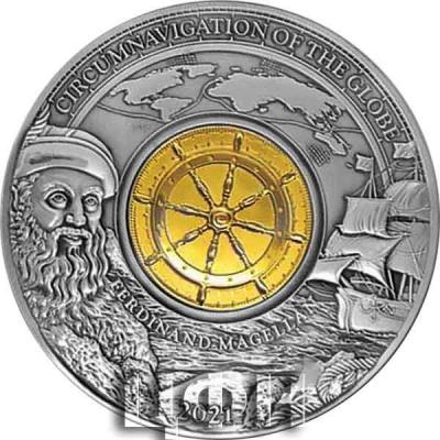 «FERDINAND MAGELLAN 500th Anniversary 3 Oz Silver Coin 5$ Barbados 2021».jpg