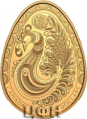 «ROOSTER PYSANKA Egg Shape Gold Coin 250$ Canada 2021».jpg